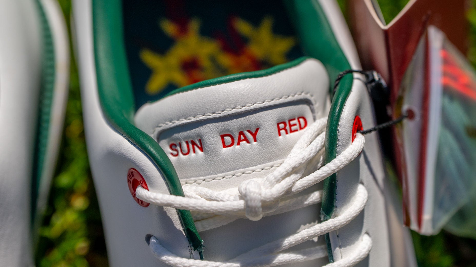 Sun Day Red Pioneer Willow tongue details