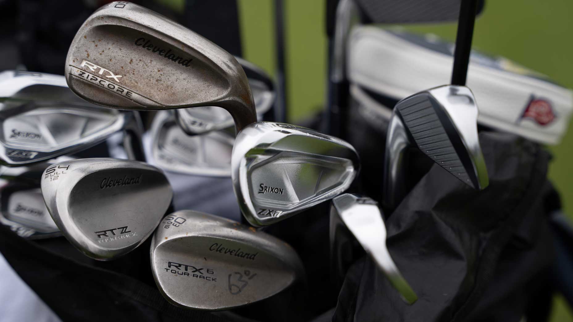 J.J. Spaun's irons and wedges.