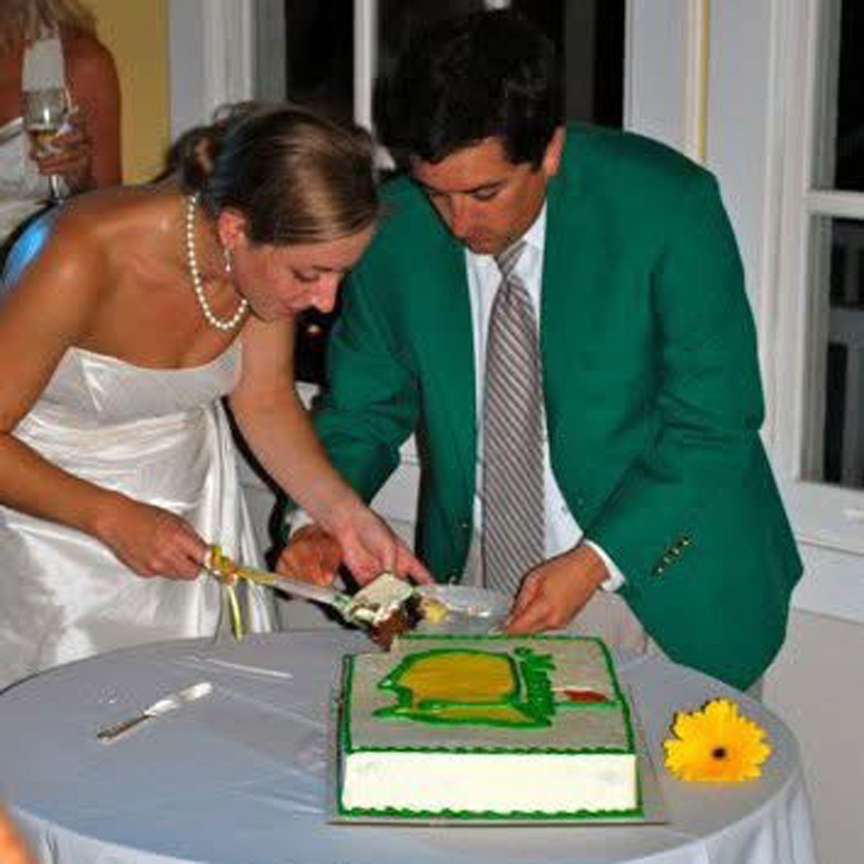 Nick Coia at his wedding.