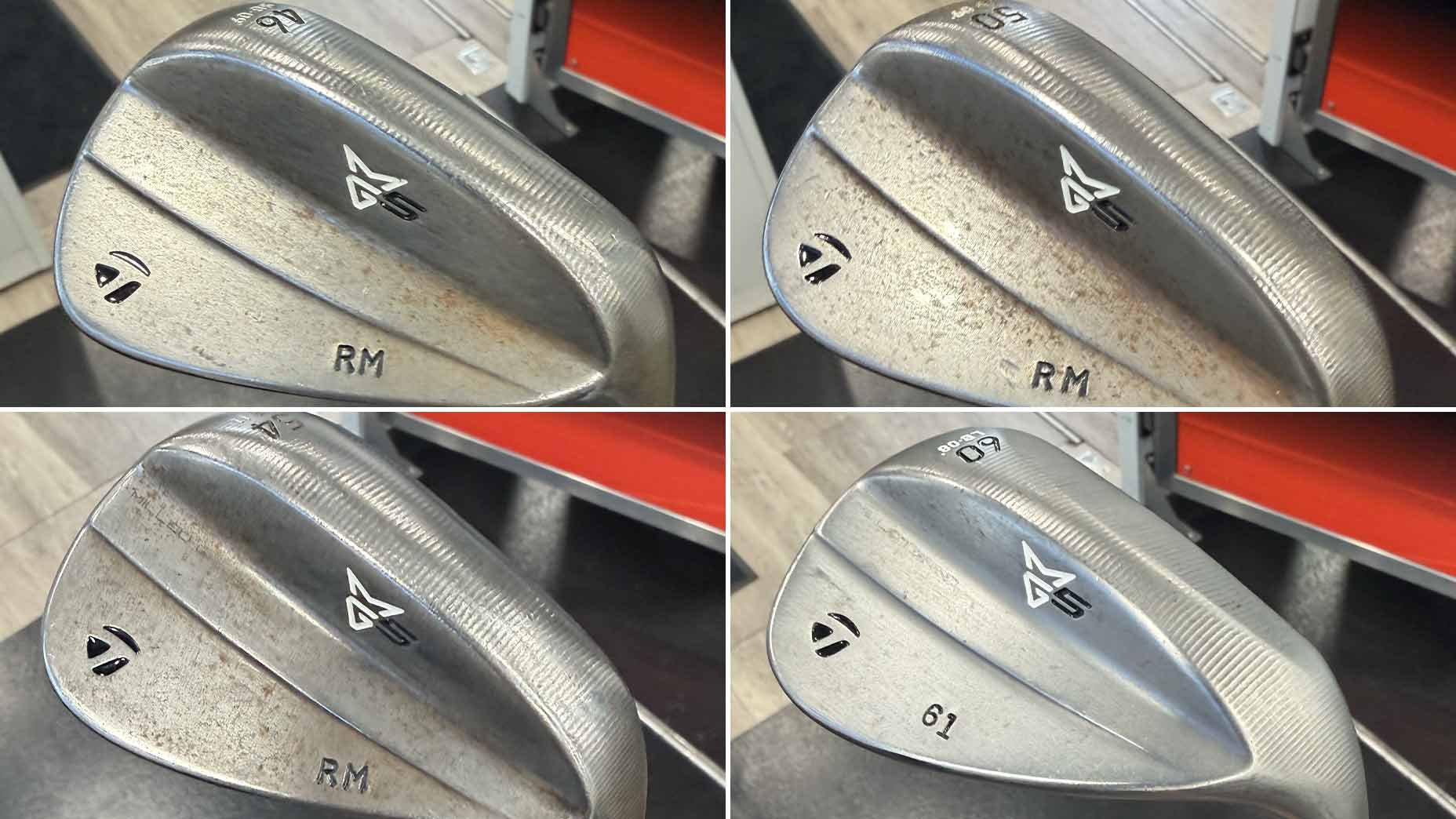 Rory McIlroy's wedges.
