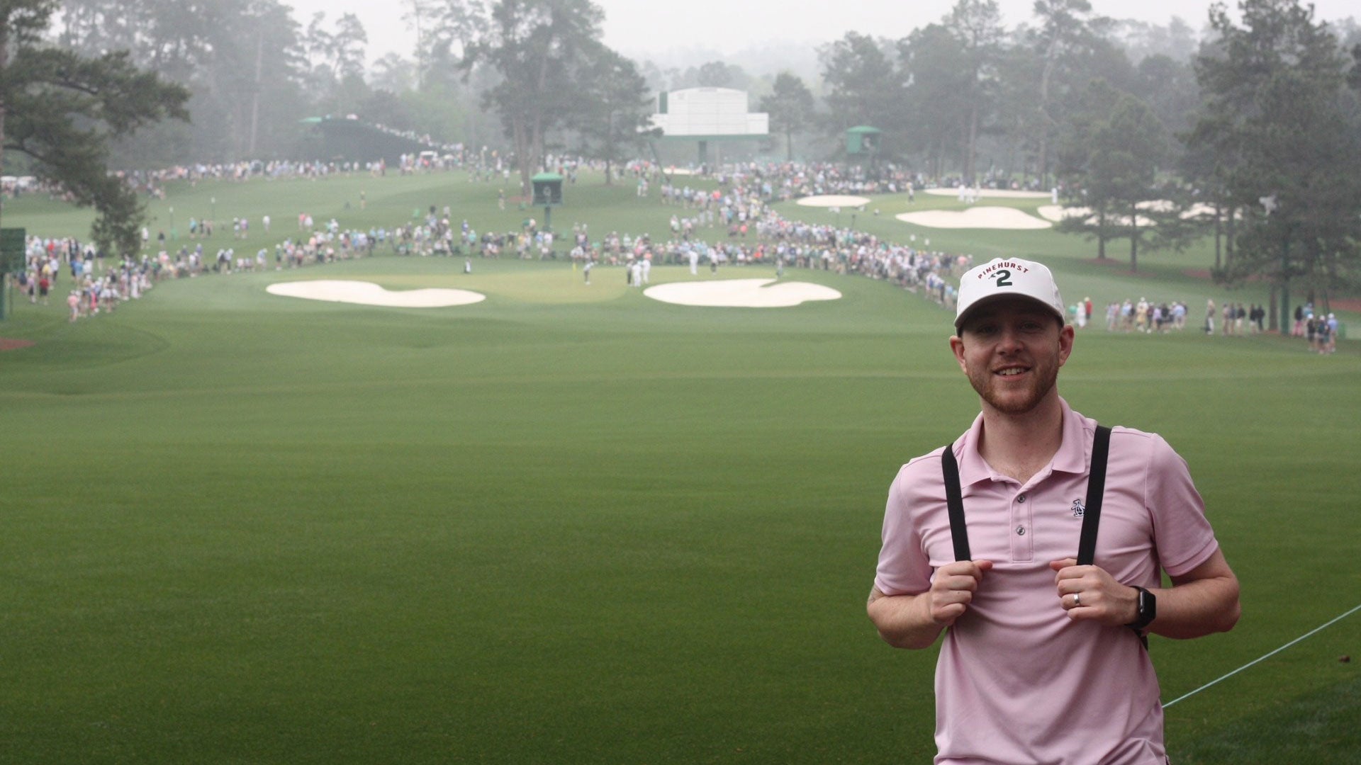 Shaun Bisson at the Masters.
