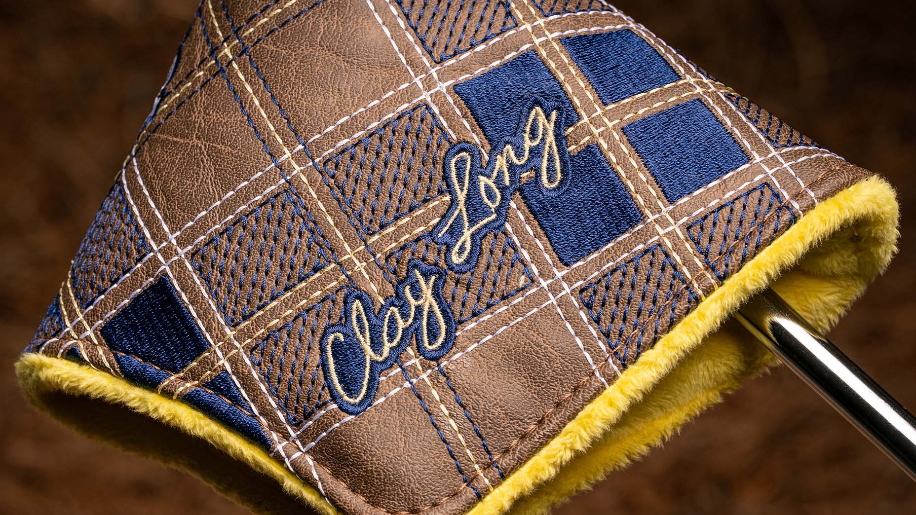 Toulon Small Batch Columbus Headcover with Clay Long's signature