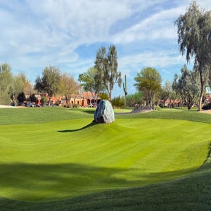 The Blue Boulder hole at the Six Shooter in Scottsdale