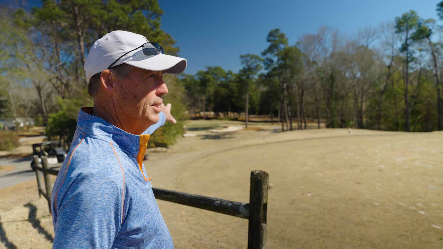Jim McNair at Aiken Golf Club in Aiken, S.C.