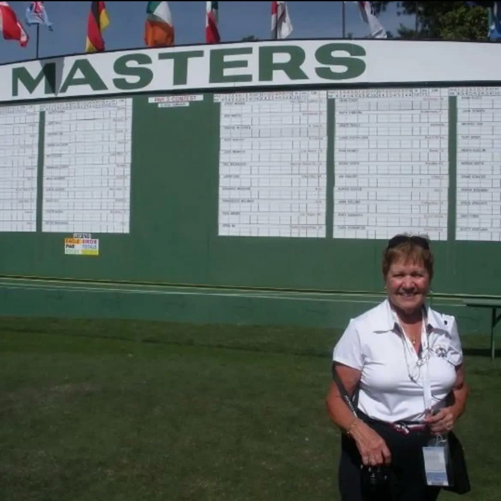 Grammy at the Masters in 2010.