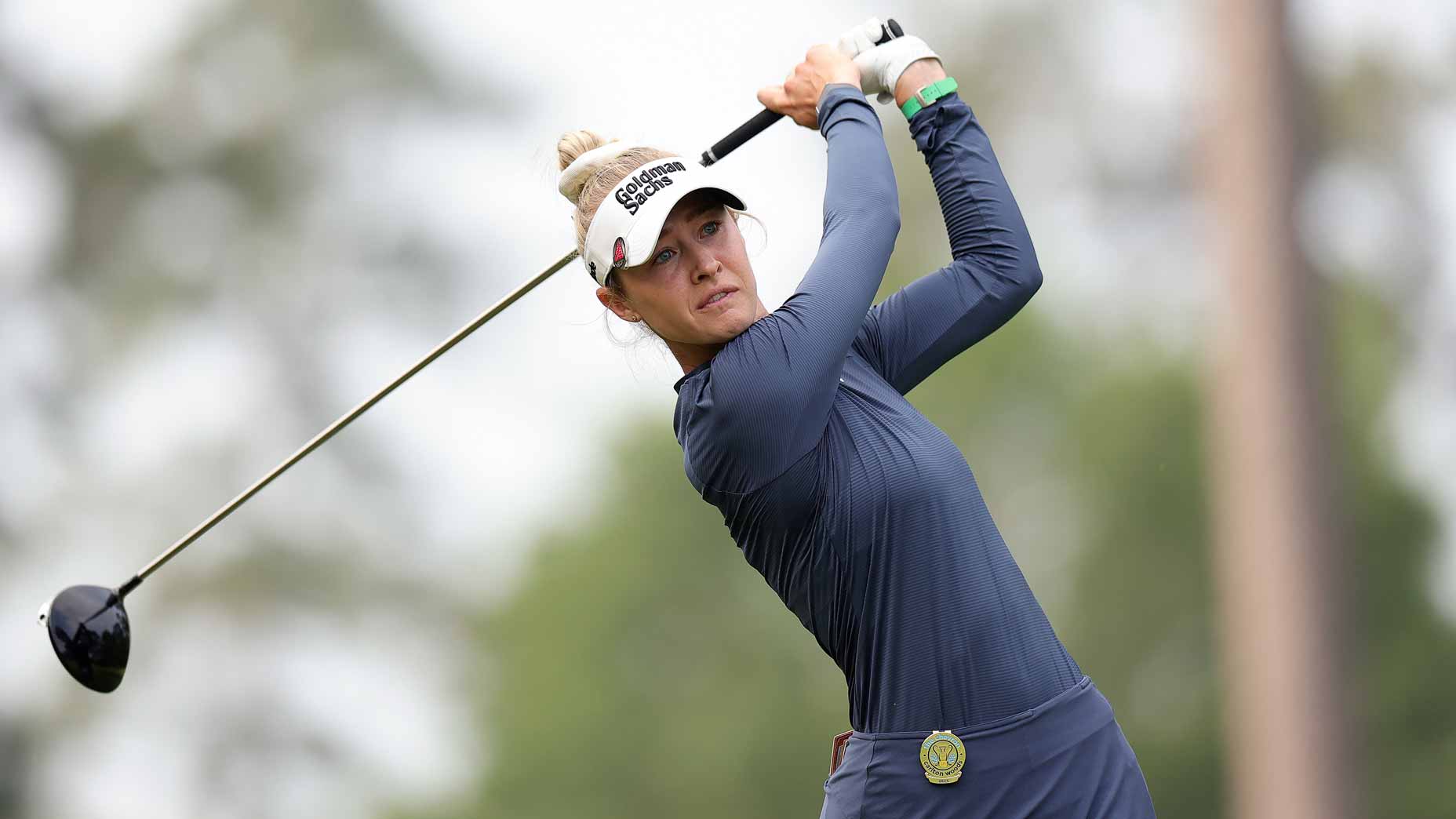 2026 Chevron Championship Thursday tee times: Nelly Korda tees off at last year's event.