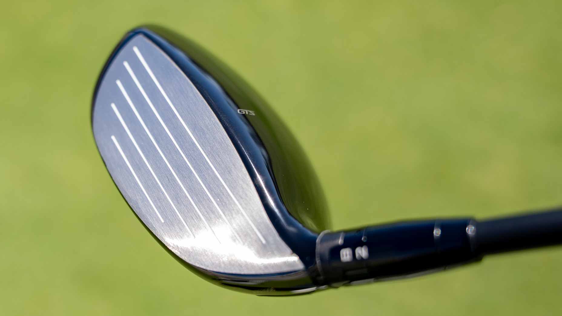 Titleist GTS2 fairway wood face.