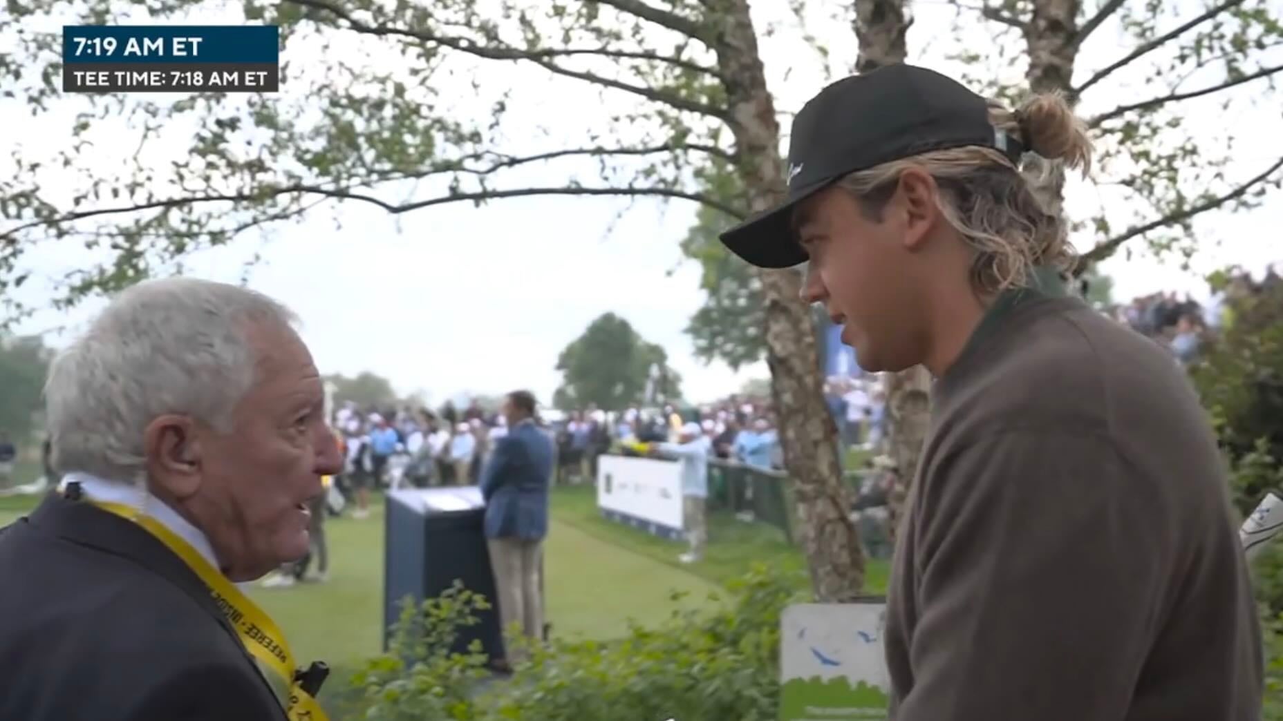 'That's 2 shots': Pro shows up late, penalized at PGA Championship