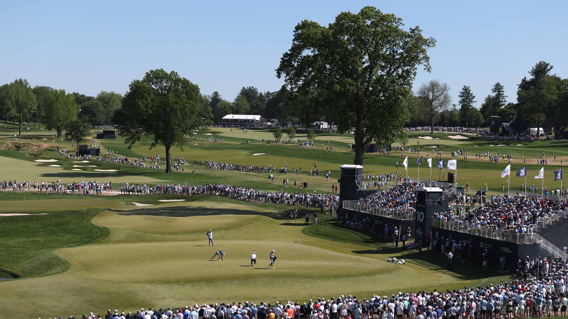 Why this tricky hole at Aronimink could decide the PGA Championship