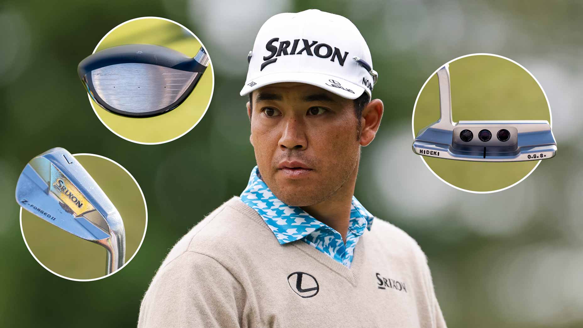 Hideki Matsuyama is golf's most notorious tester. Here's what makes his bag | Bag Spy