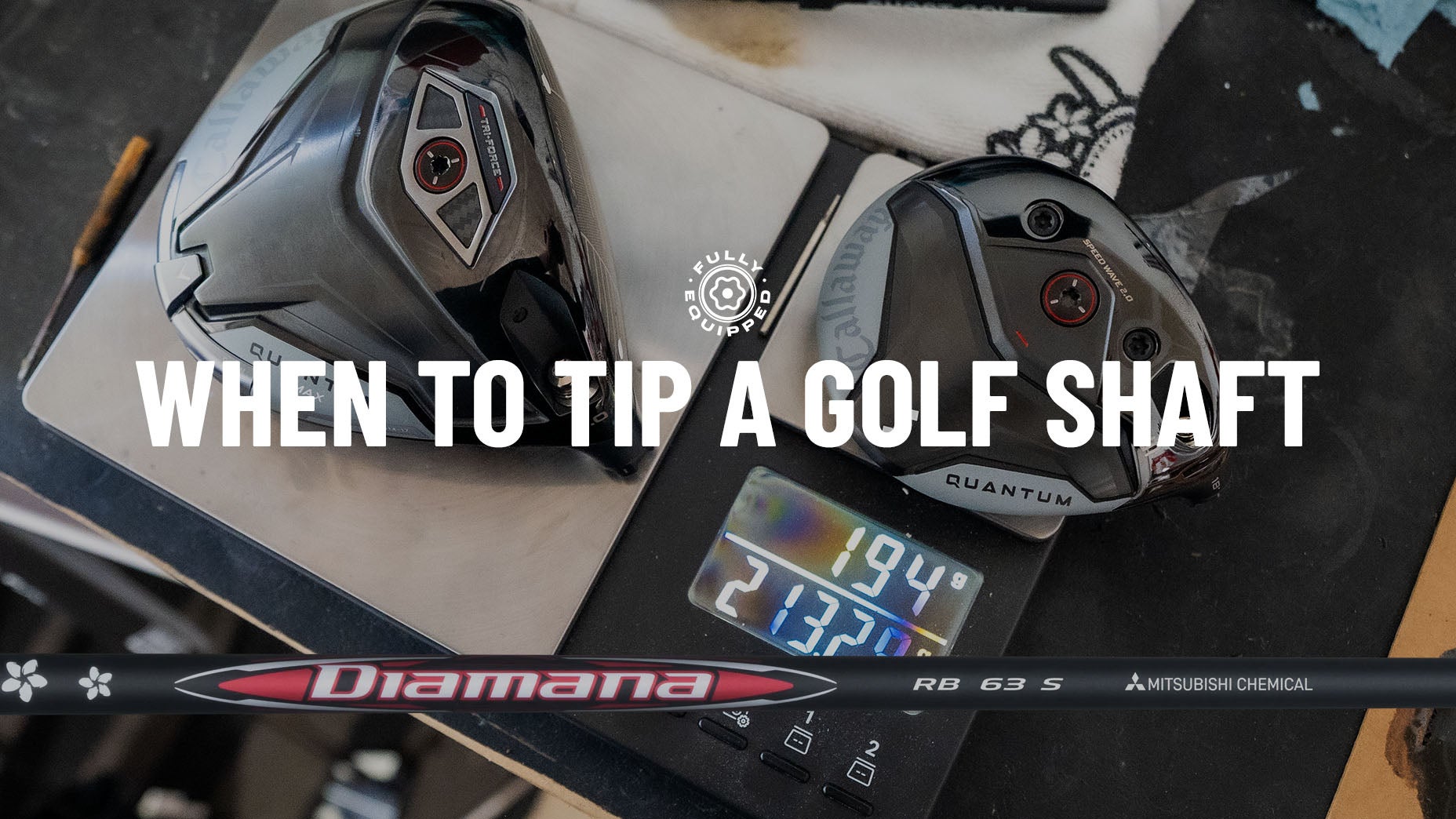Here's why this manufacturer WANTS you to tip your golf shaft