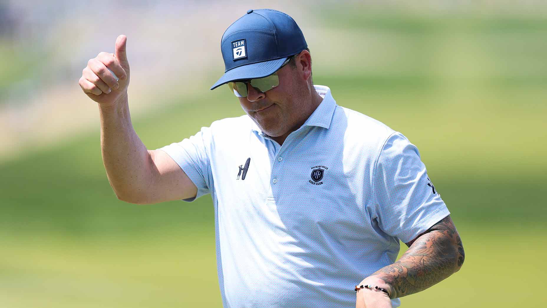 He made PGA Championship cut, then did something REALLY rare