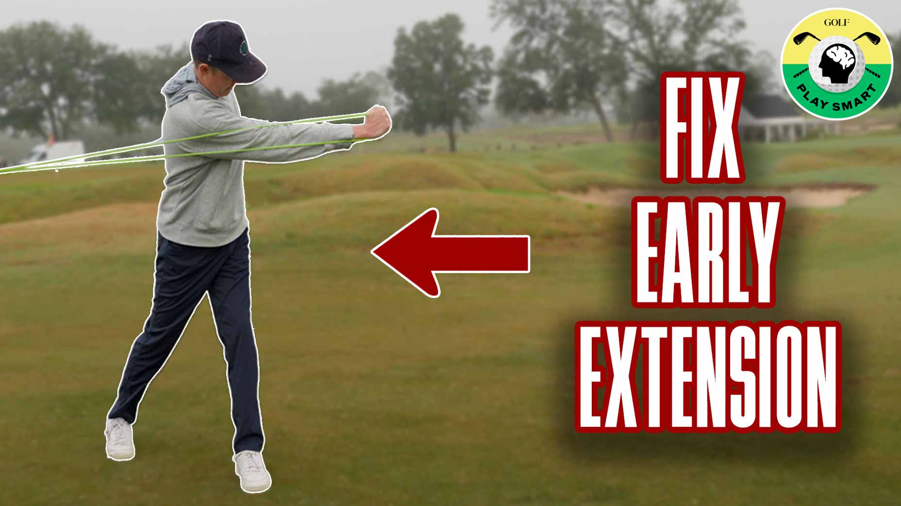 Early extension kills your ball-striking. Here's how to fix it