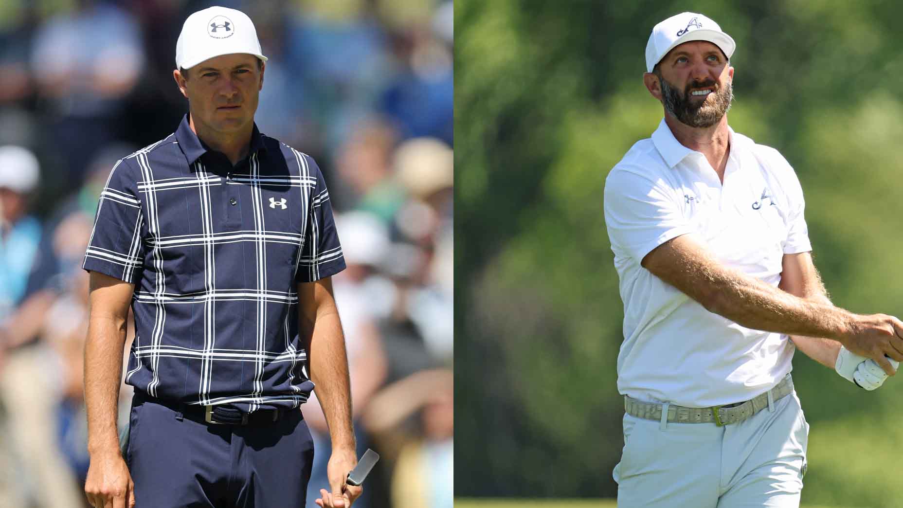 On PGA Saturday, Jordan Spieth and Dustin Johnson faced a different kind of question