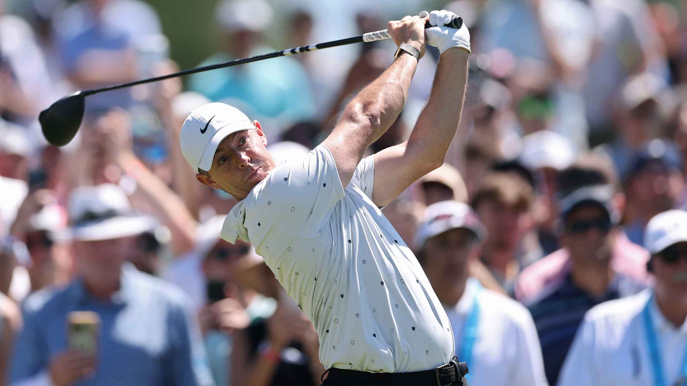 Rory McIlroy’s near-perfect PGA round on perfect day provided perfect escape