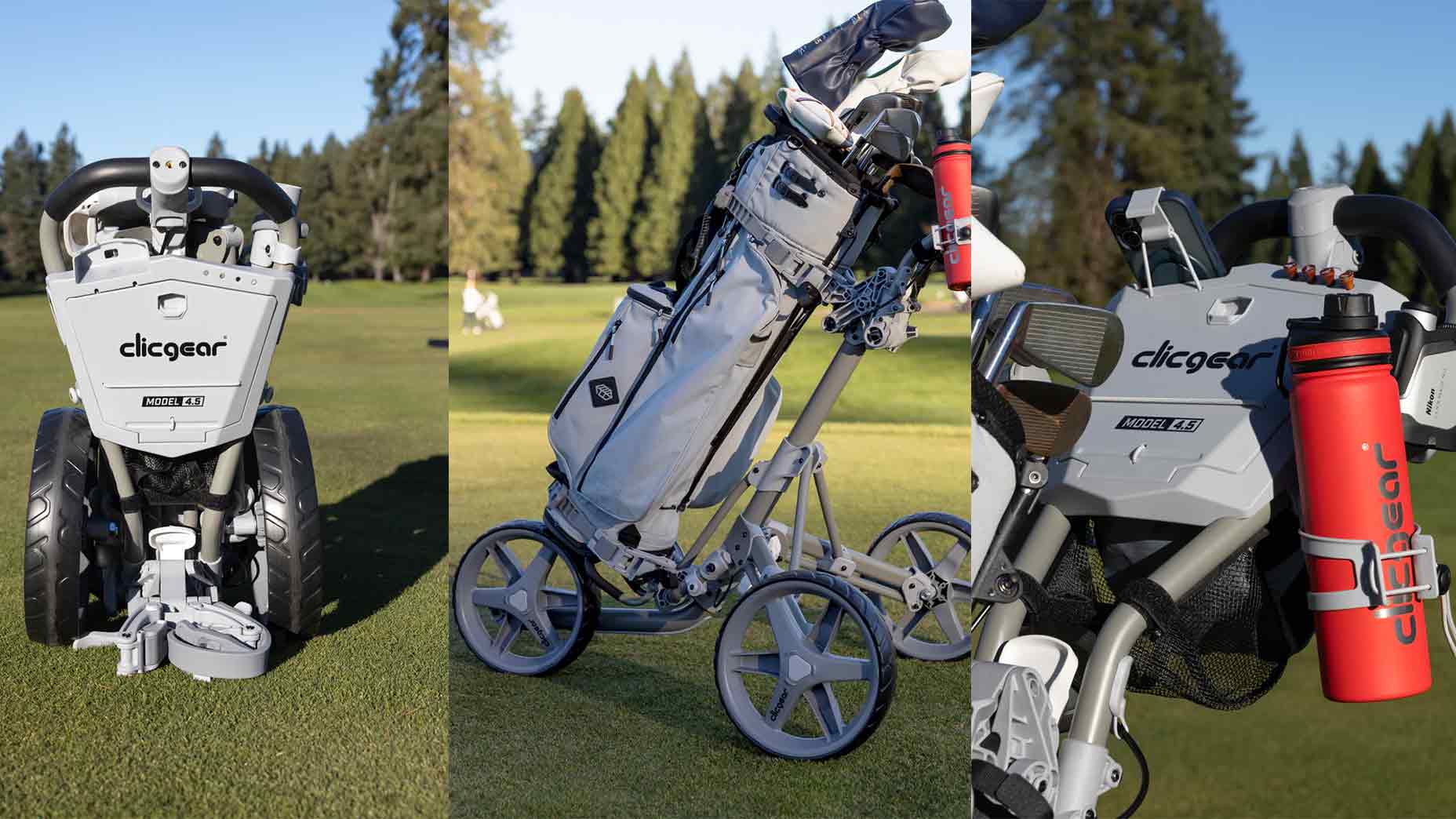 This foldable push cart includes every useful feature you can imagine