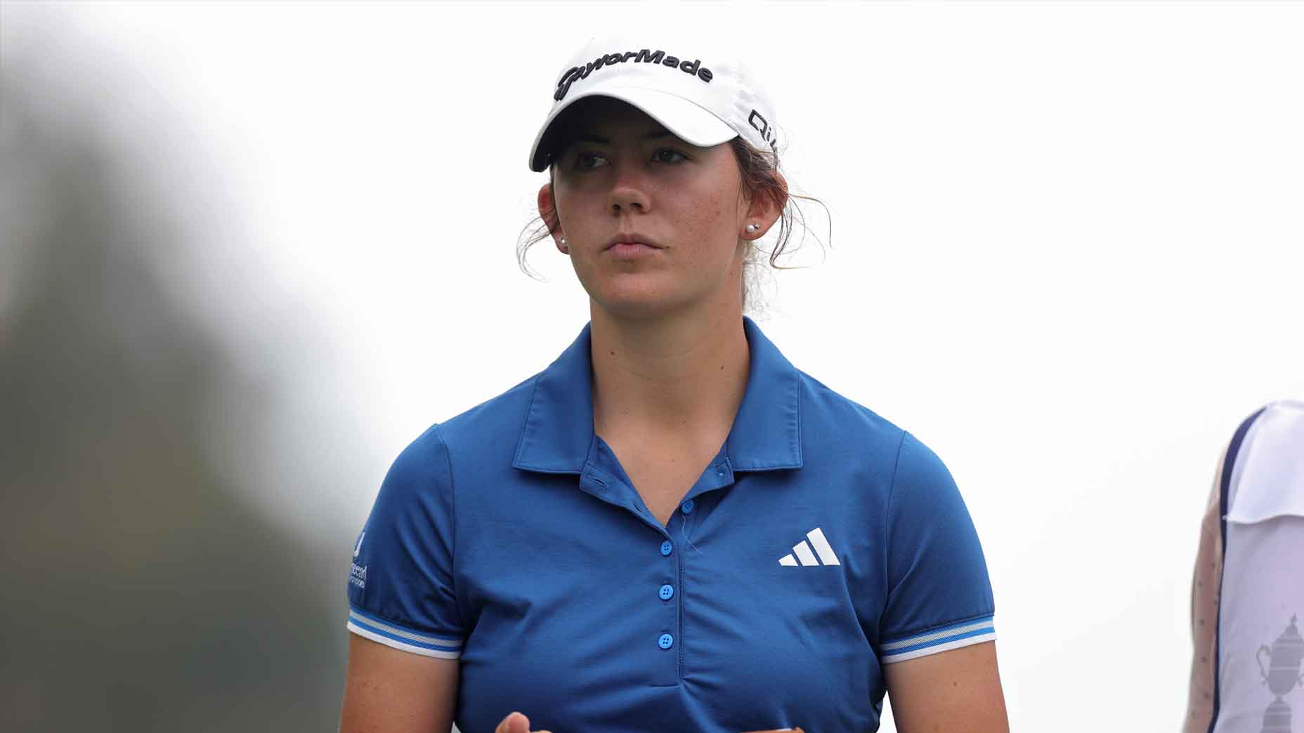 Asterisk Talley looks on during the U.S. Women's Open