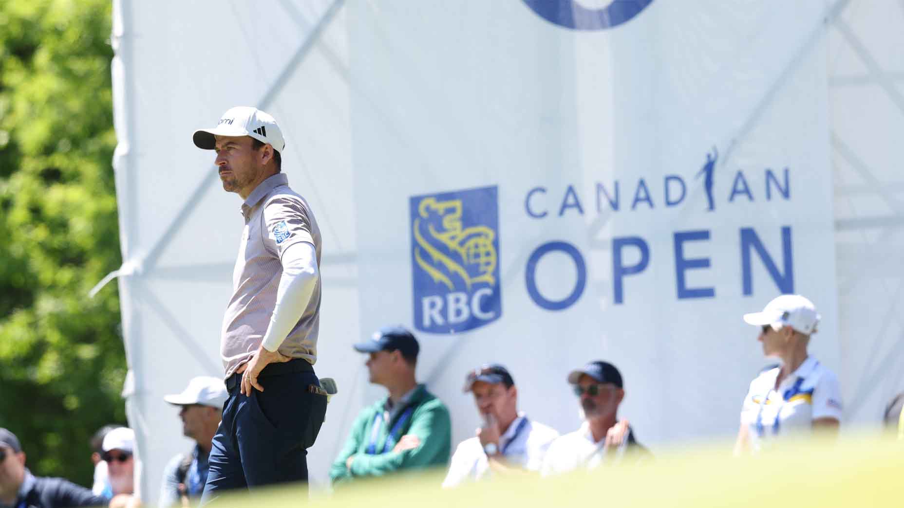 Nick Taylor looks on during the 2024 RBC Canadian Open