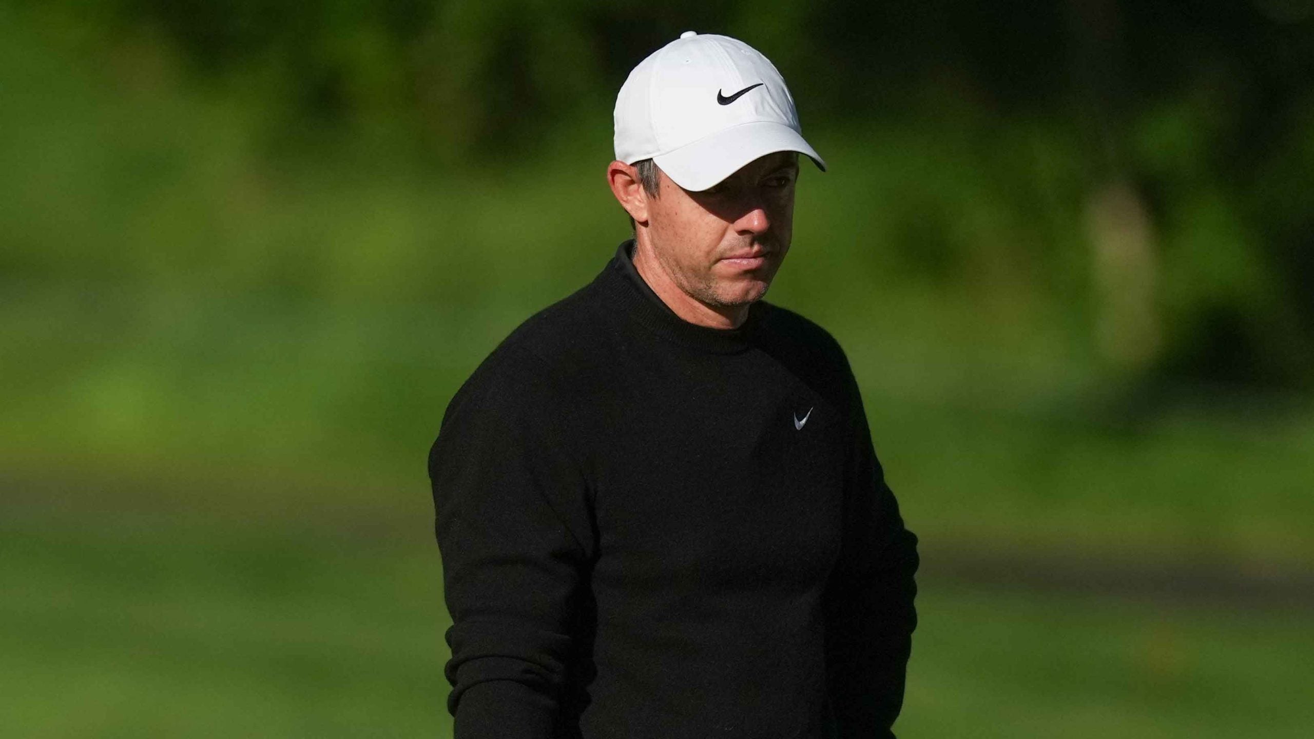 Rory McIlroy of Northern Ireland stands on the second green prior to the Memorial Tournament presentedy by Workday at Muirfield Village Golf Club