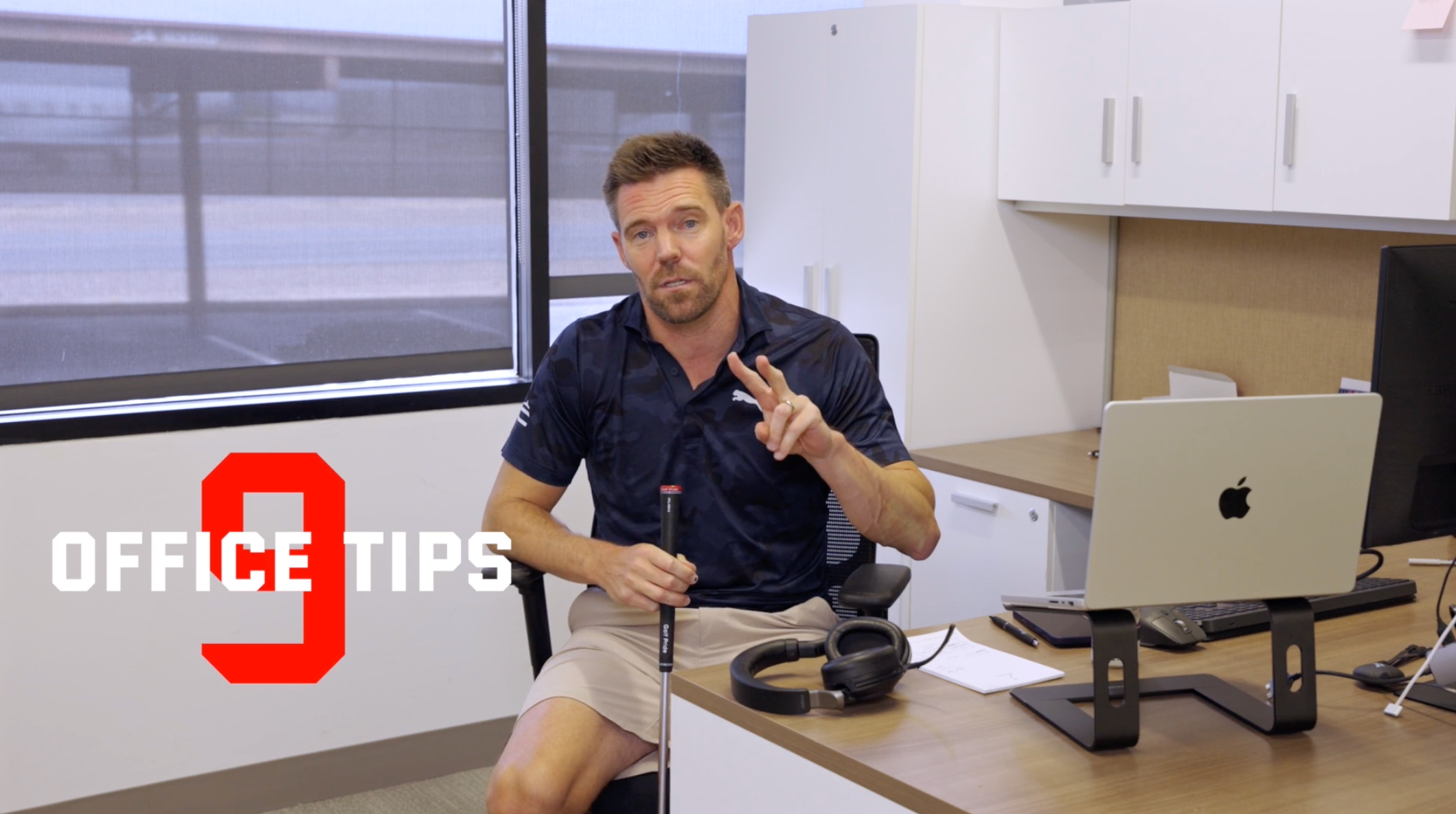 Improve your game from the office with these 2 drills