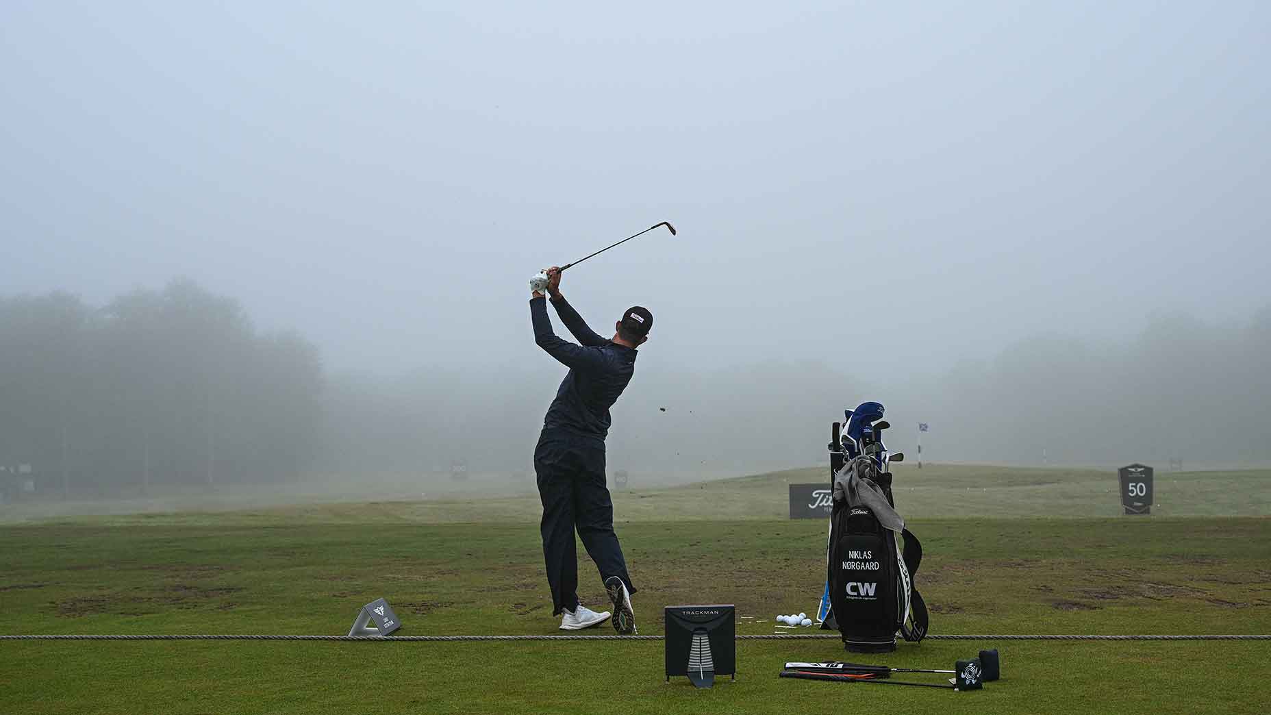Fog at the scottish open