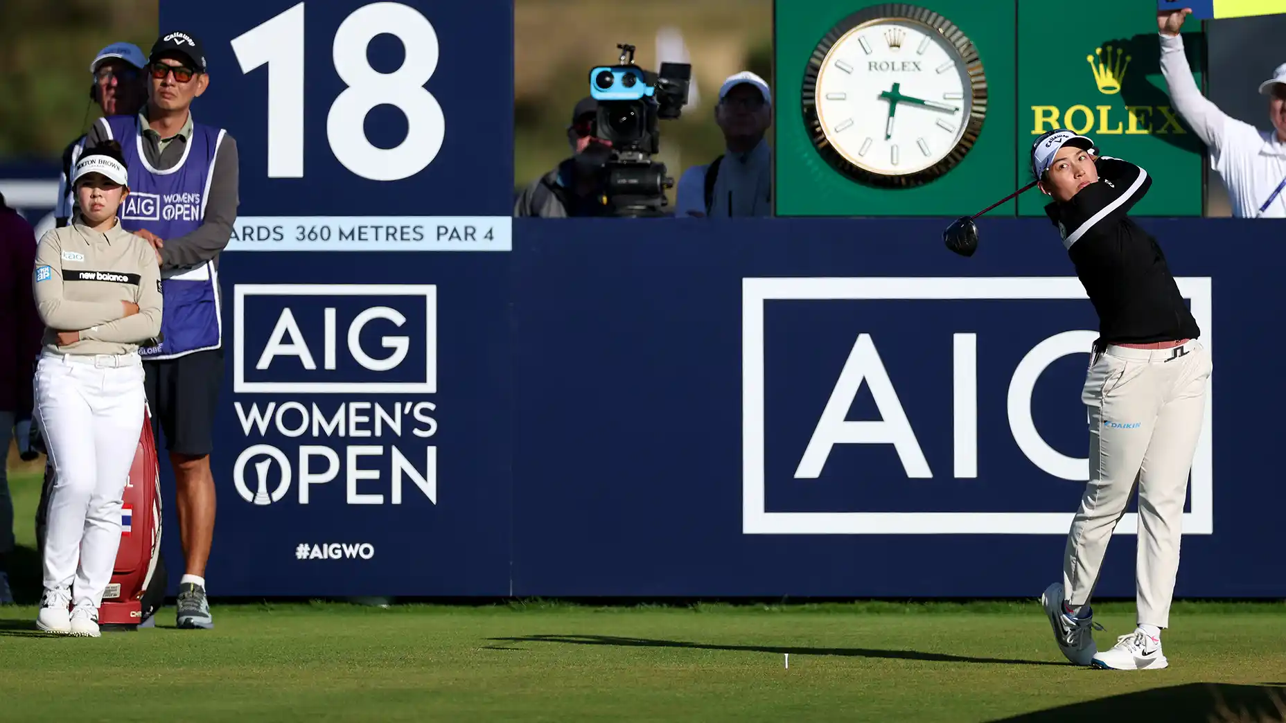2026 AIG Women's Open Friday TV coverage: How to watch Round 2