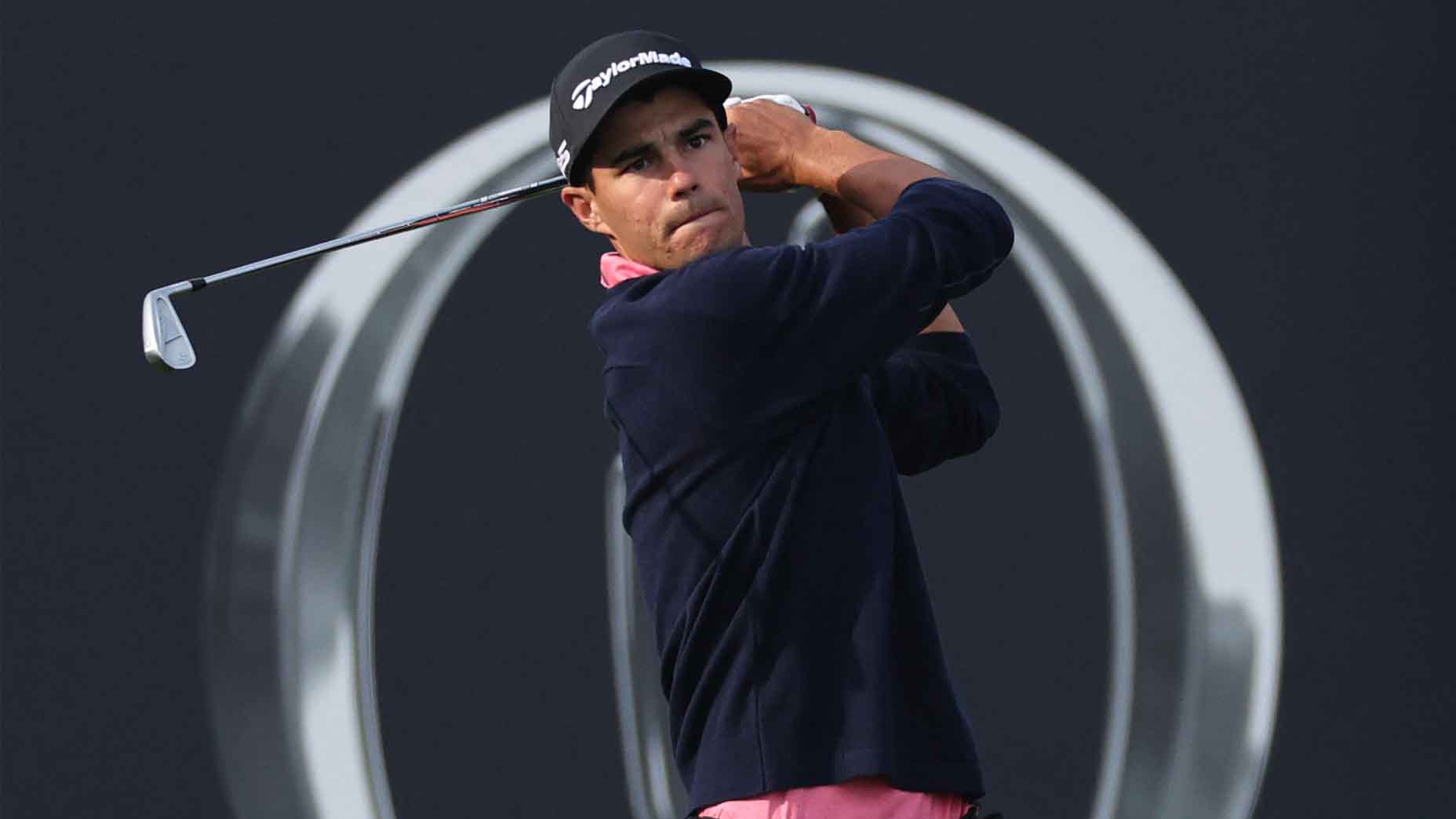Ukraine's first major player got Open lesson from Brooks Koepka. Then, he gave 1 of his own