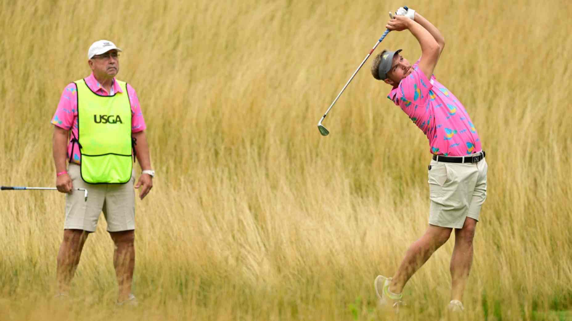 He went blind. Then he found golf through an unexpected hero: Grandpa