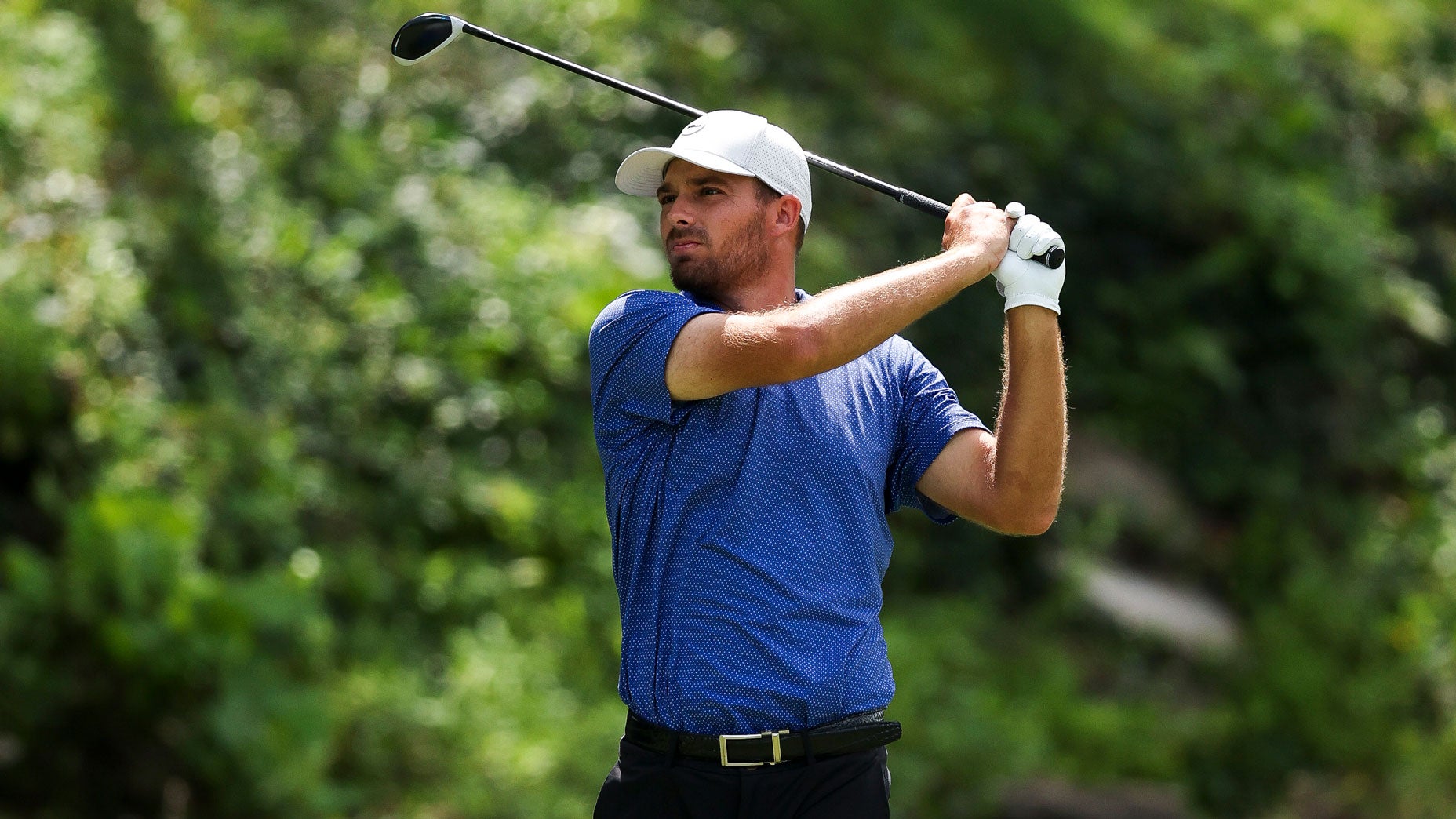 Aaron Wise in the final round of the 2026 ISCO Champoinship.