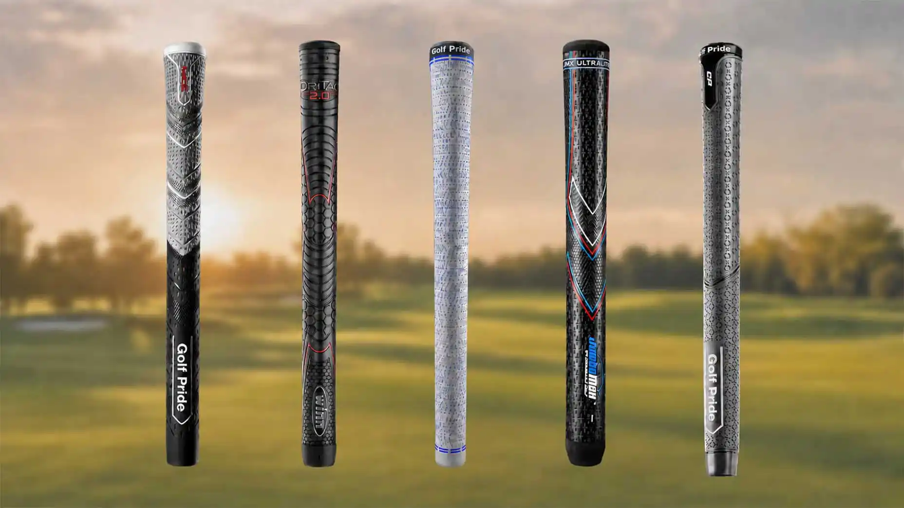 5 golf grips built for better feel and control