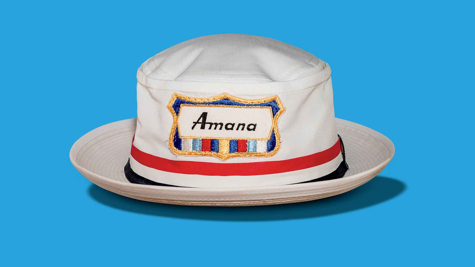 Can't find a hat without a logo? Blame a refrigerator salesman