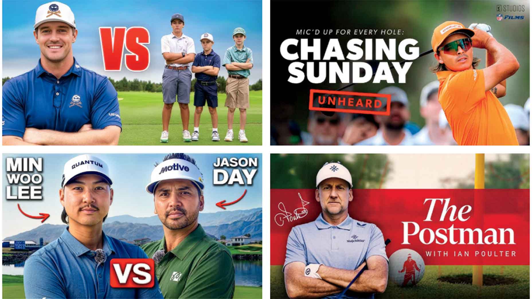 YouTube Golf took over. Tour pros want their piece of the pie, too