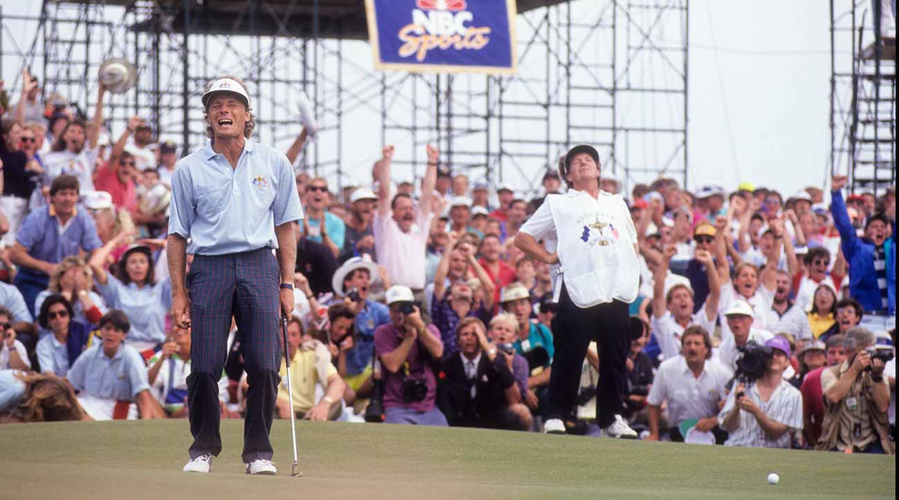 The Battle in Boca: Nearly three decades after their clash at the War by the Shore Ryder Cup, Calc and Langer dueled again