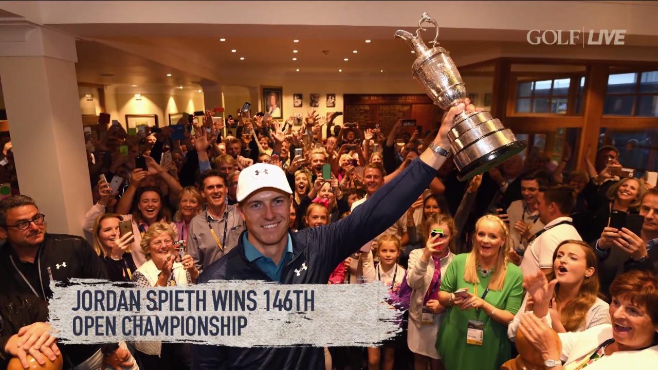 Recapping Jordan Spieth's epic Sunday back nine at the Open