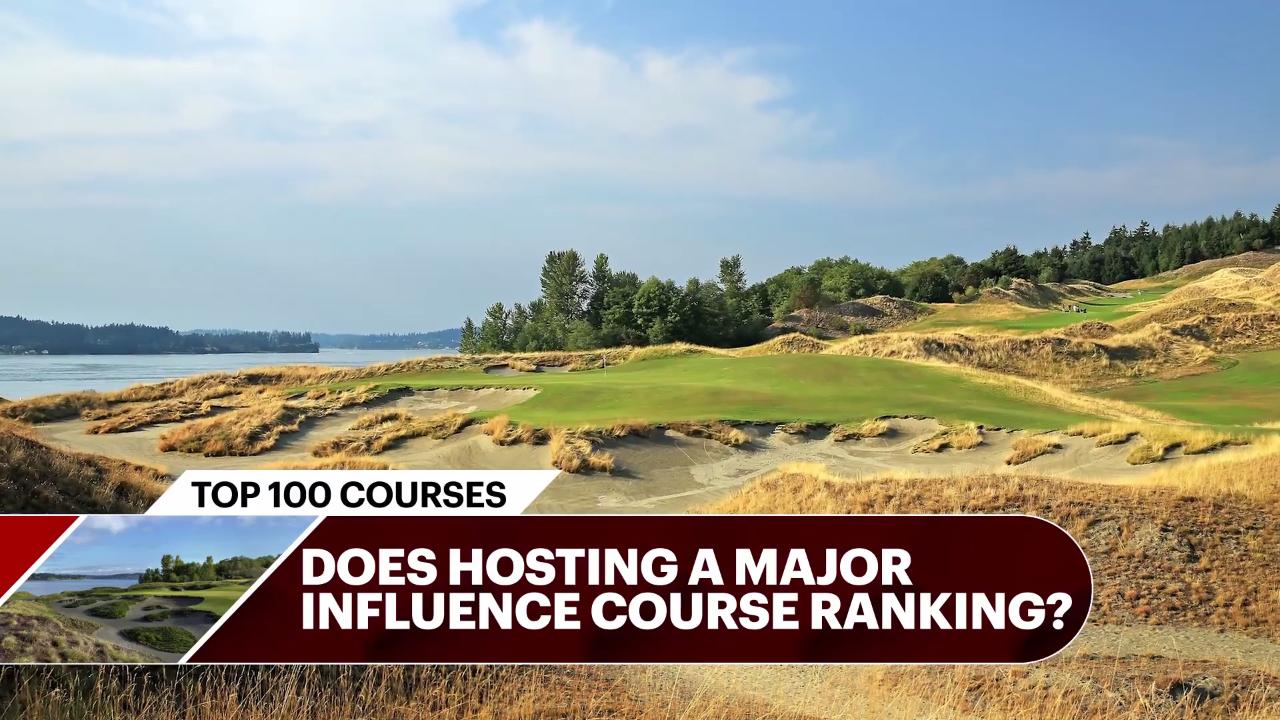 The Major Factor in Top 100 course rankings